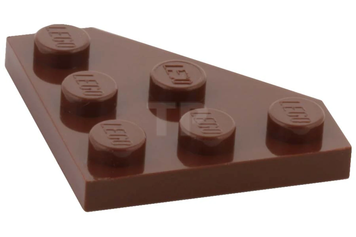 LEGO&reg; 4650257 - 2450 - Plate 3 x 3 Cut Corner