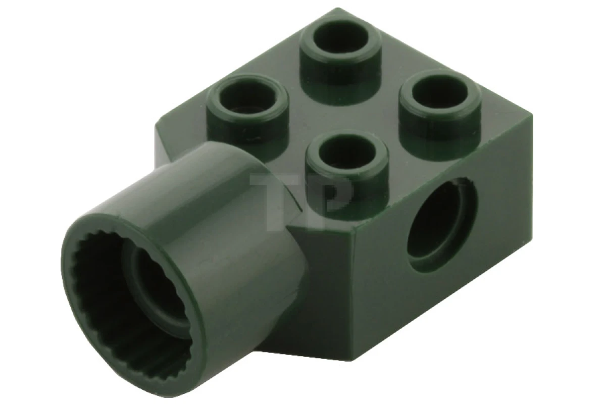 LEGO&reg; 6028425 - 48169 - Technic, Brick Modified 2 x 2 with Pin Hole, Rotation Joint Socket