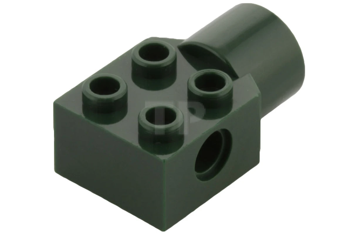 LEGO&reg; 6028425 - 48169 - Technic, Brick Modified 2 x 2 with Pin Hole, Rotation Joint Socket