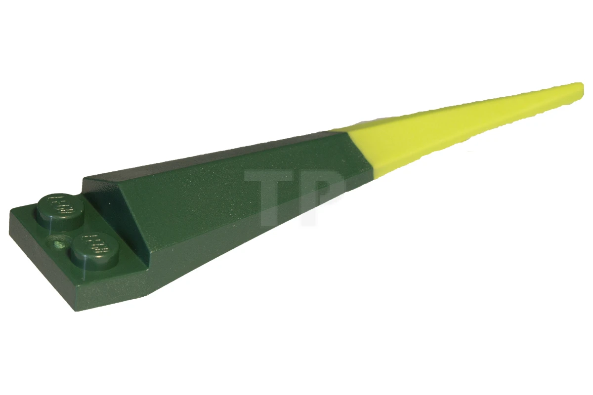 LEGO&reg; 4658071 - 61406pb02 - Plaat, aangepast 1 x 2 met hoekige verlenging en flexibele kalkpunt