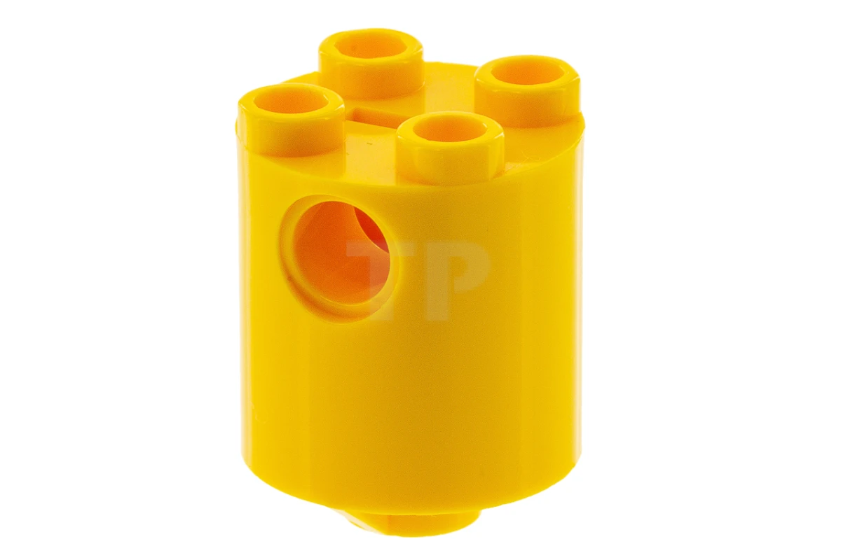 LEGO&reg; 30361c - 6389949 - Brick 2 x 2 x 2 Round with Bottom Axle Holder (+ Orientation)