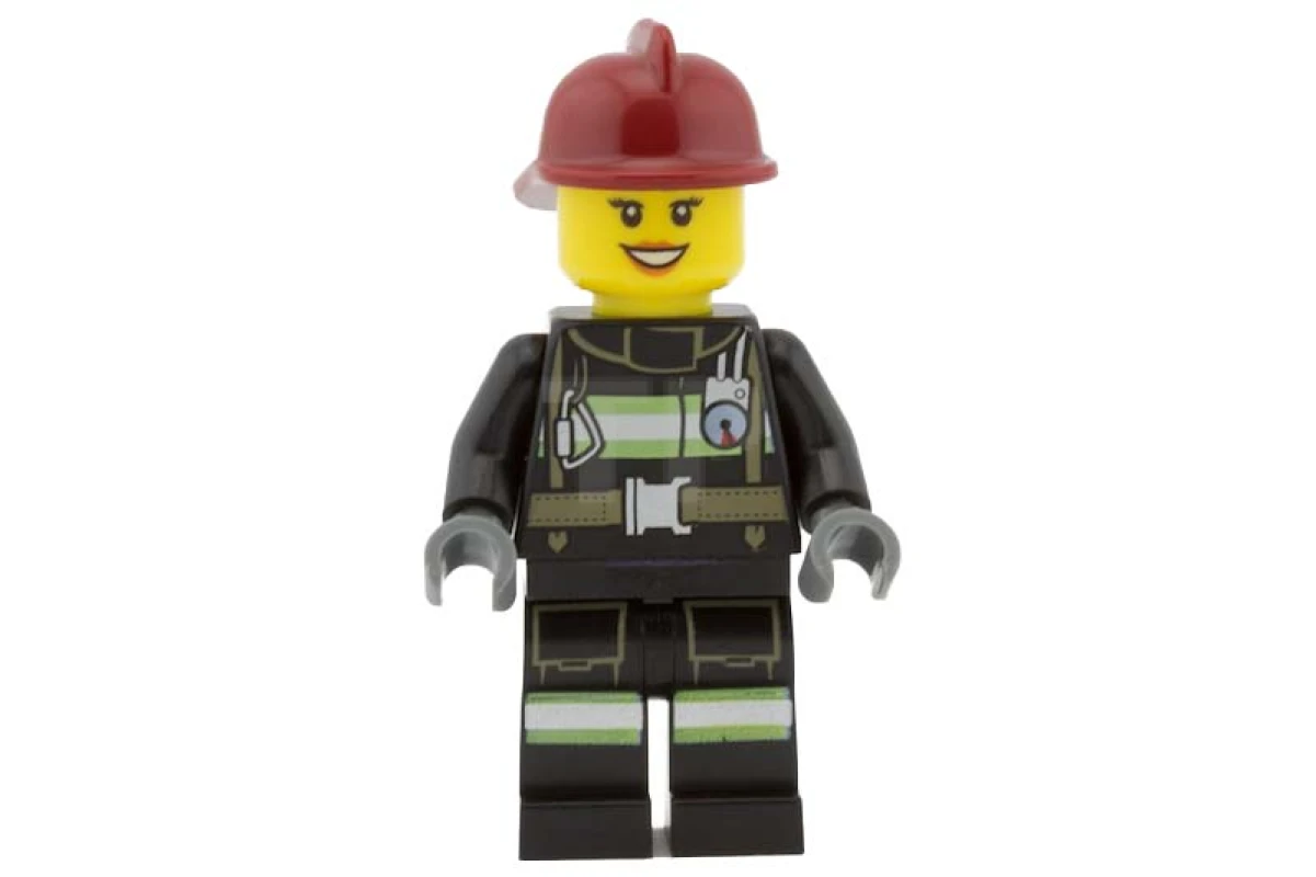 LEGO&reg; cty0347 Vrouwelijke brandweerman