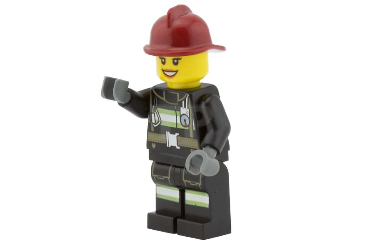 LEGO&reg; cty0347 Vrouwelijke brandweerman