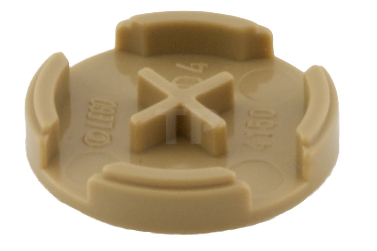 LEGO&reg; 4625275 - 4150 - Piastrelle, rotonde 2 x 2 con fondo X