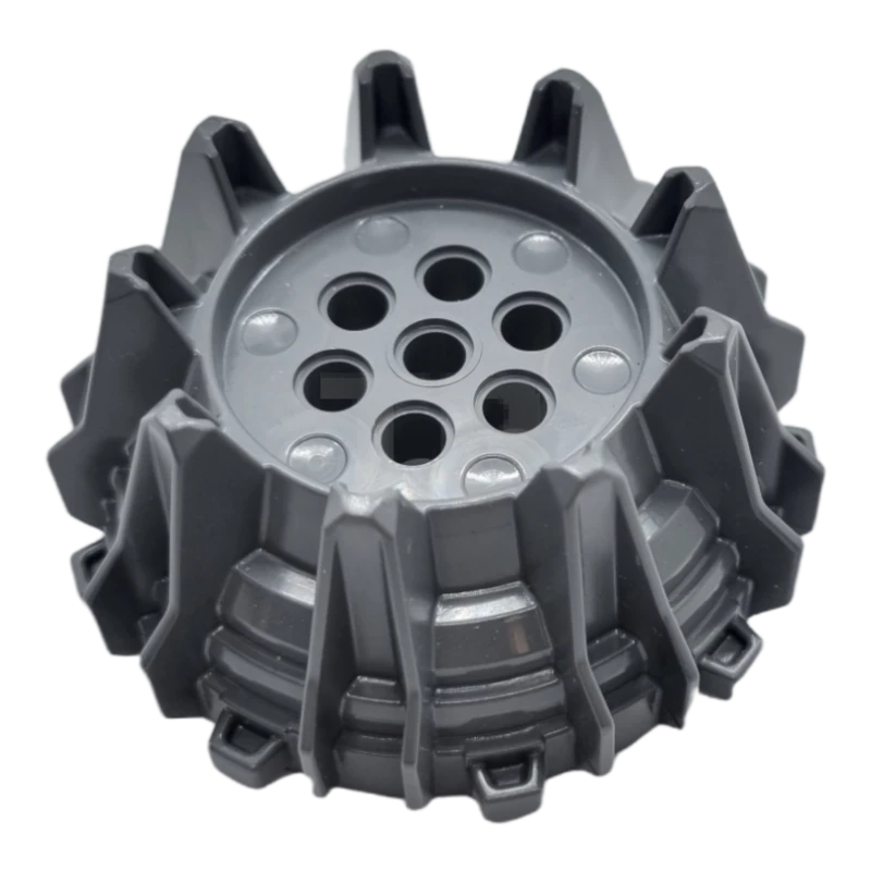 LEGO&reg; 4540178 - 64712 - Wheel Hard Plastic with Small Cleats and Flanges