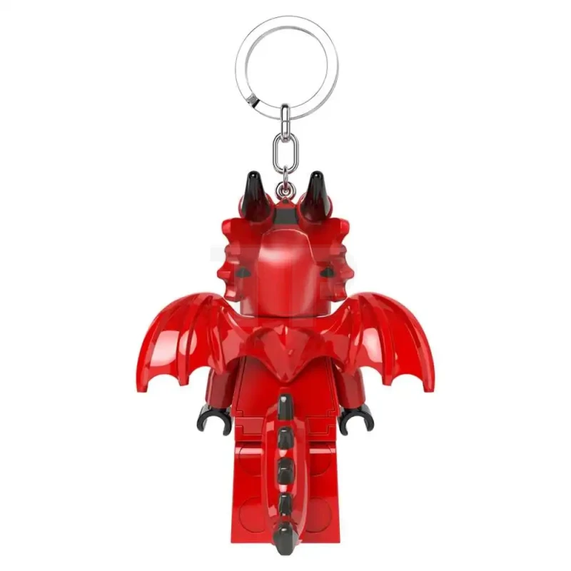 LEGO® LED Keychain Light Red Dragon Suit Guy