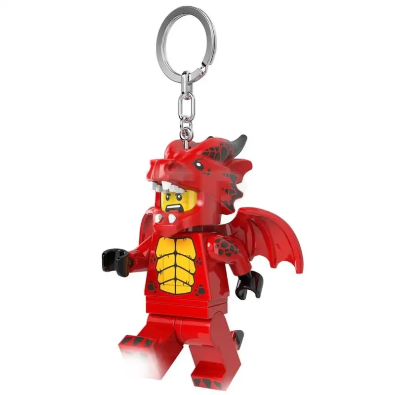 LEGO® LED Keychain Light Red Dragon Suit Guy