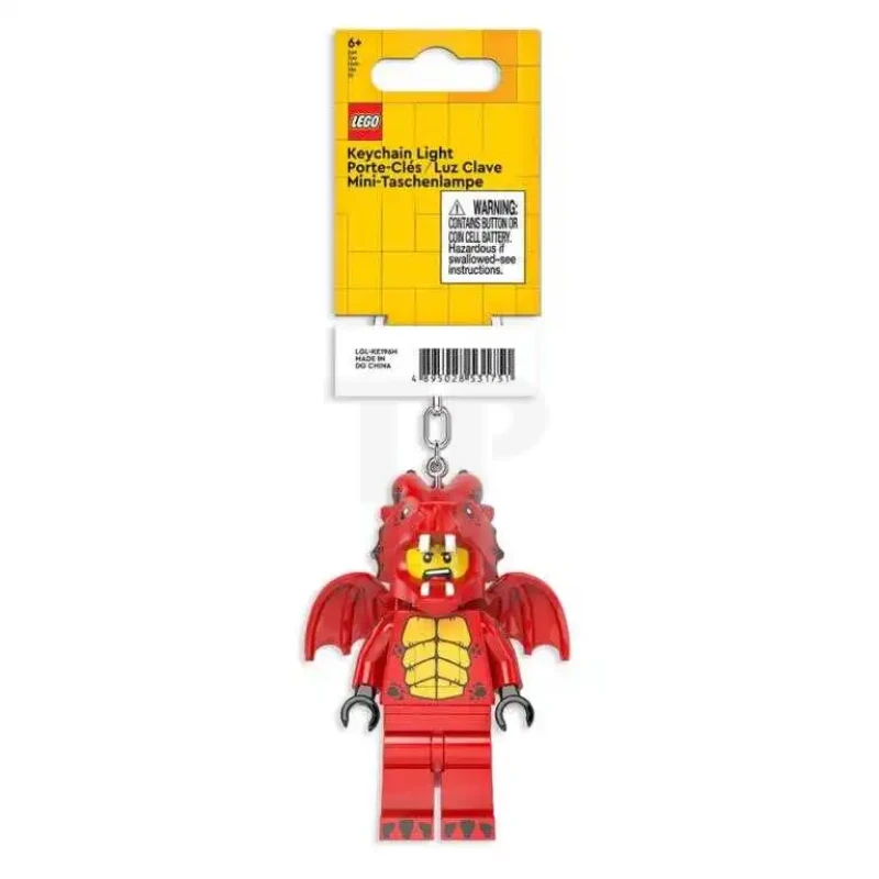 LEGO® LED Keychain Light Red Dragon Suit Guy