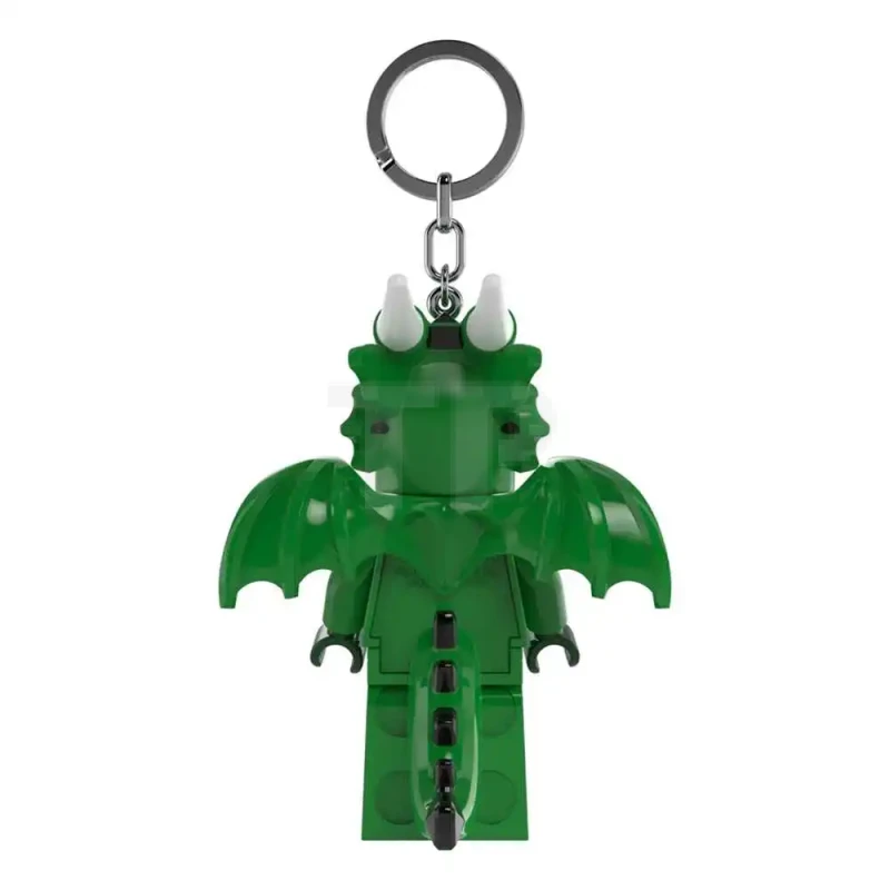 LEGO® LED Keychain Light Green Dragon Girl