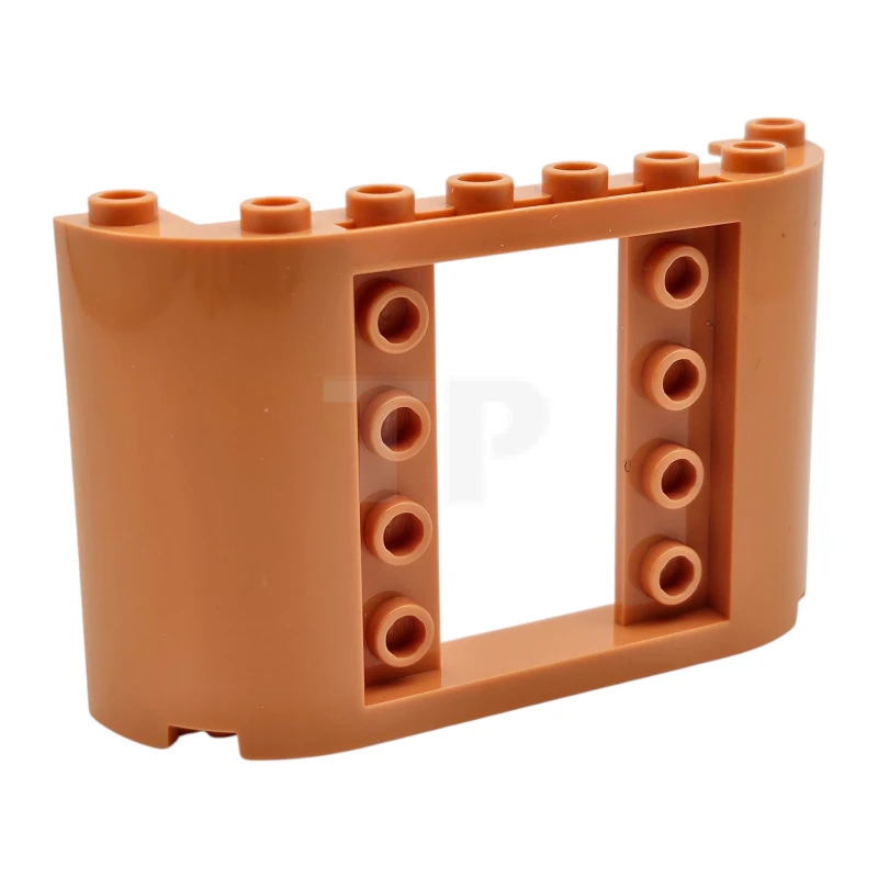 LEGO&reg; 6535741 - 7323 - Panel 2 x 8 x 4 with 2 x 3 1/3 Cutout with 4 Studs on Each Side