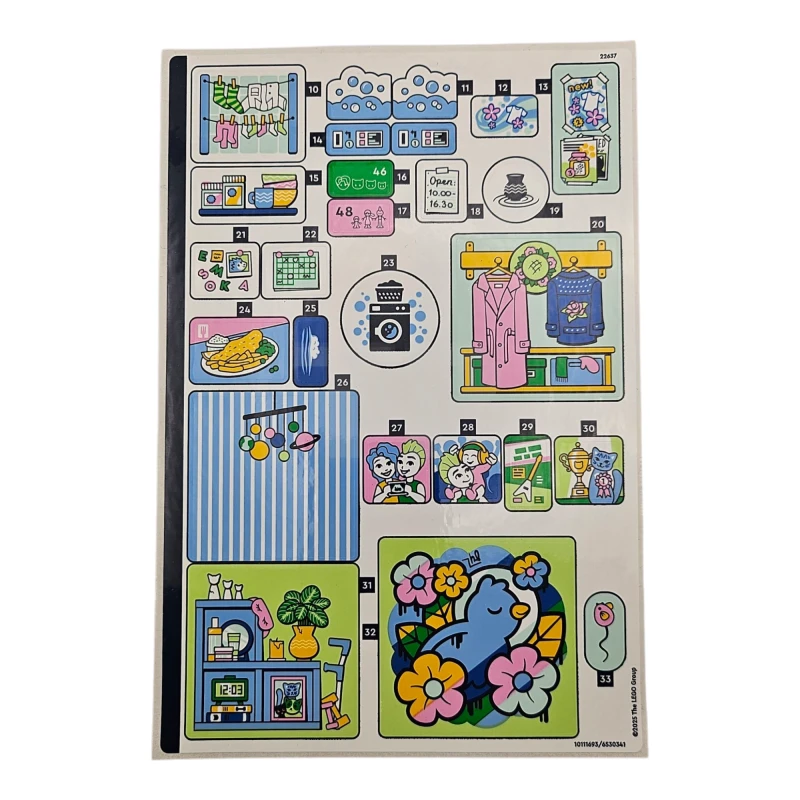 LEGO&reg; 6530341 - Sticker for Set 42670 - Sheet 2