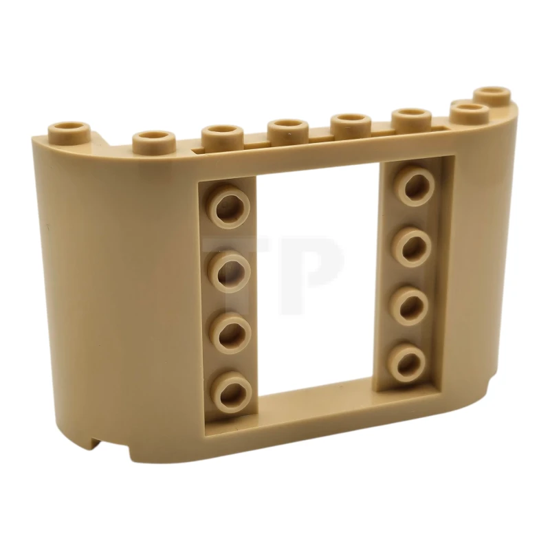 LEGO&reg; 6535744 - 7323 - Panel 2 x 8 x 4 with 2 x 3 1/3 Cutout with 4 Studs on Each Side