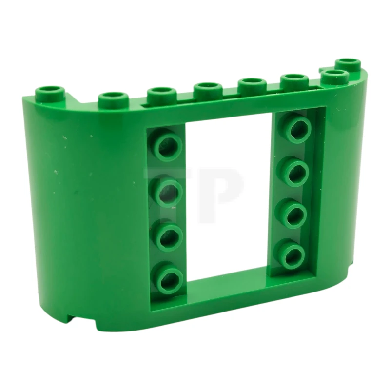 LEGO&reg; 6535743 - 7323 - Panneau 2 x 8 x 4 avec découpe 2 x 3 1/3 avec 4 studs de chaque côté.