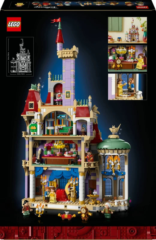 LEGO&reg; 43263 Beauty and the Beast Castle