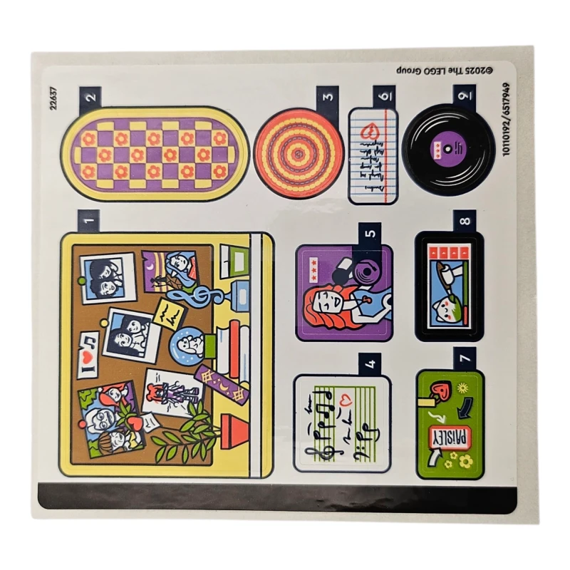 LEGO&reg; 6517949 - Sticker for Set 42647