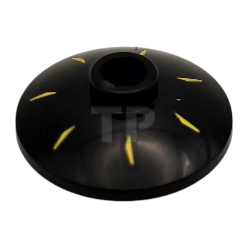 LEGO&reg; 6540041 - 4740pb033 - Schüssel 2 x 2 Inverted (Radar) mit 7 gelben Radialmarkierungen (Muster)