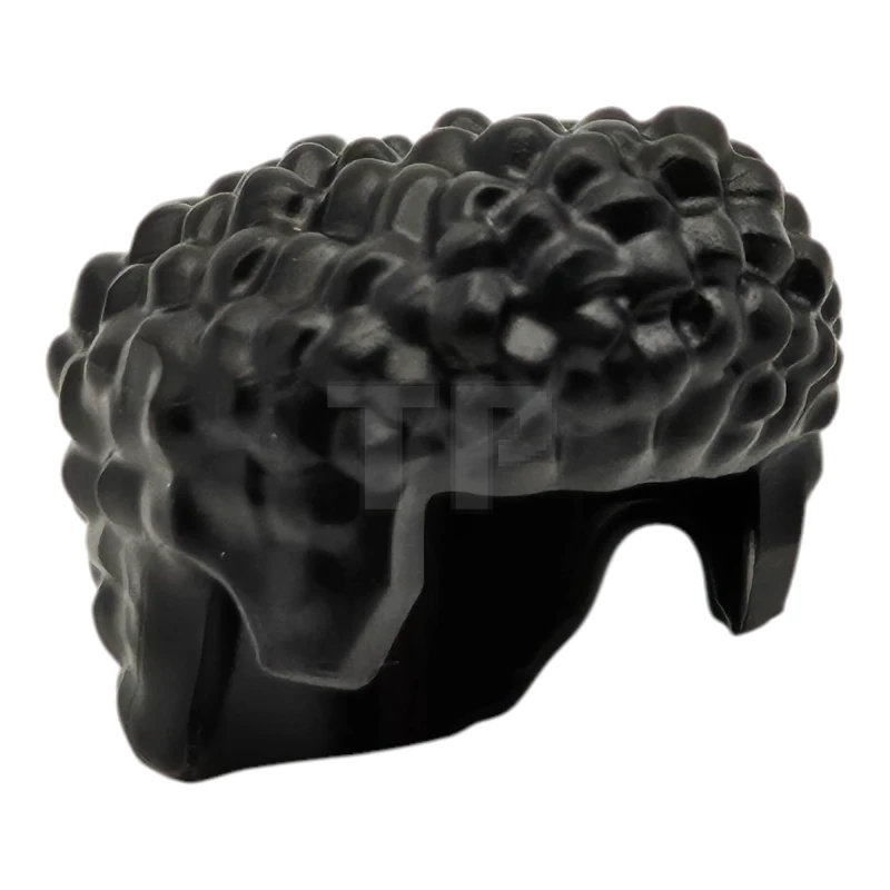 LEGO&reg; 6525742 - 7195 - Minifigure, Hair Male, Coiled with Raised Front