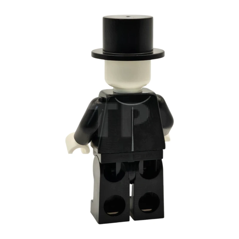 LEGO&reg; twn512 Tudor House Haberdashery Mannequin - Black Tuxedo, Legs and Top Hat
