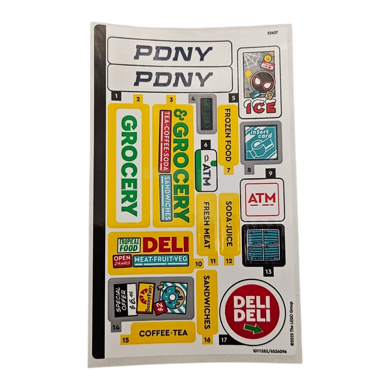 LEGO&reg; 6526096 - Sticker for Set 76311