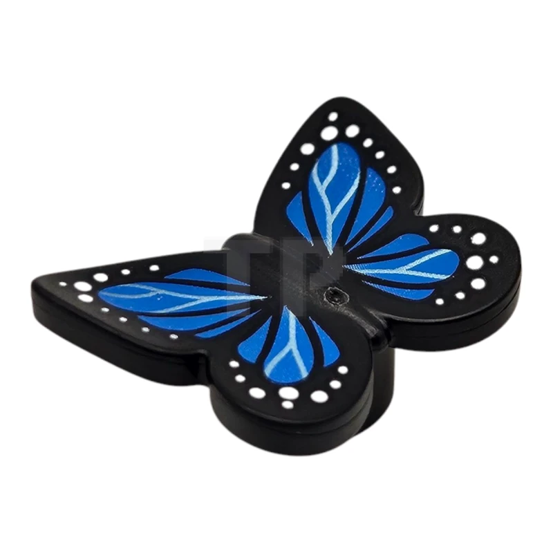 LEGO&reg; 6435109 - 80674pb03 - Butterfly with Stud Holder with Wings Pattern