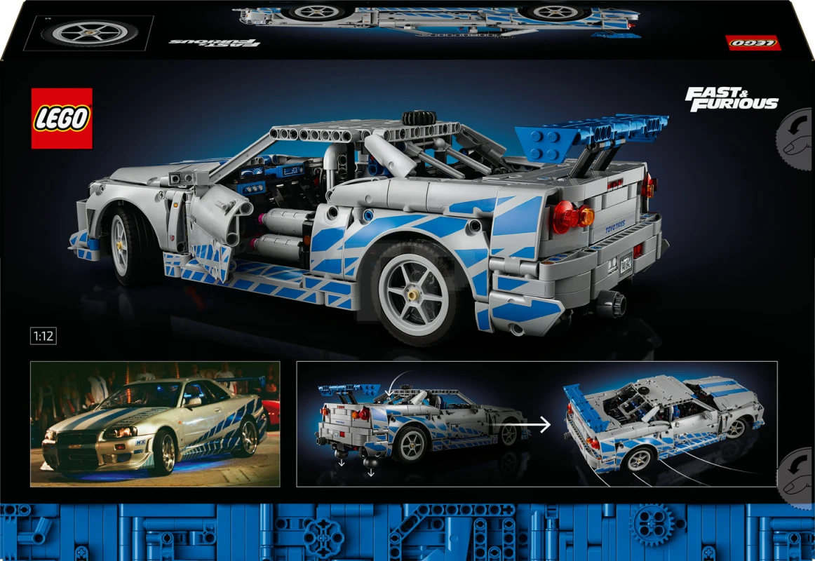 LEGO 42210 Voiture Nissan Skyline GT R R34 ToyPro LEGO 42210 Voiture Nissan Skyline GT R R34 ToyPro