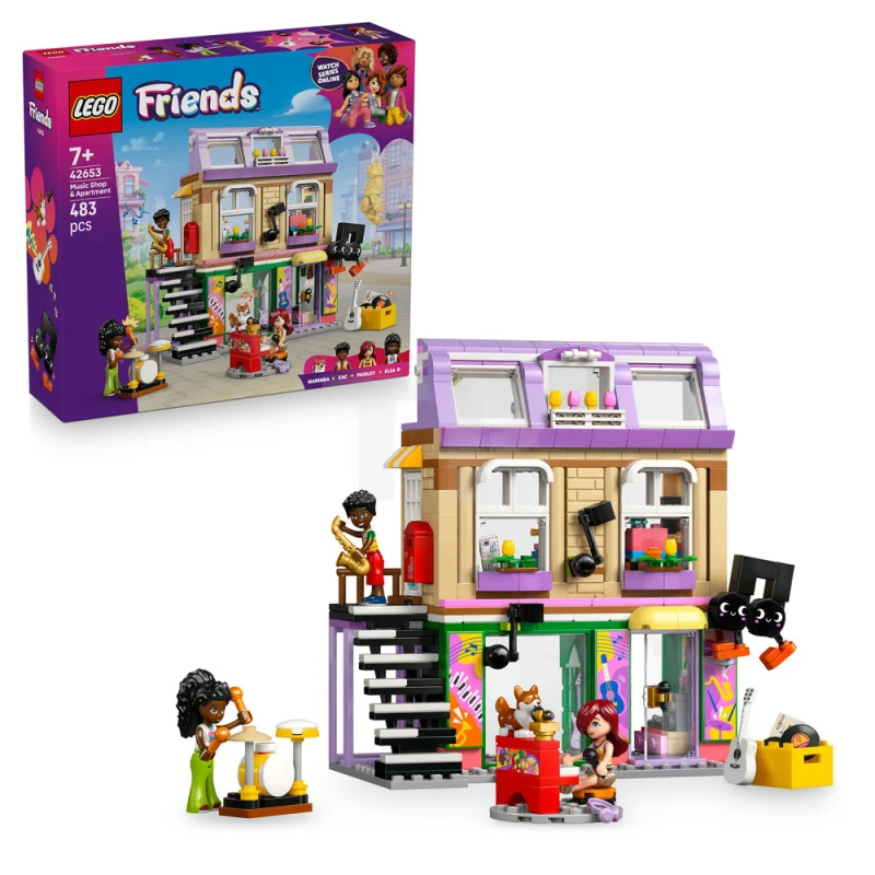 LEGO&reg; 42653 Tienda de Música y Apartamento