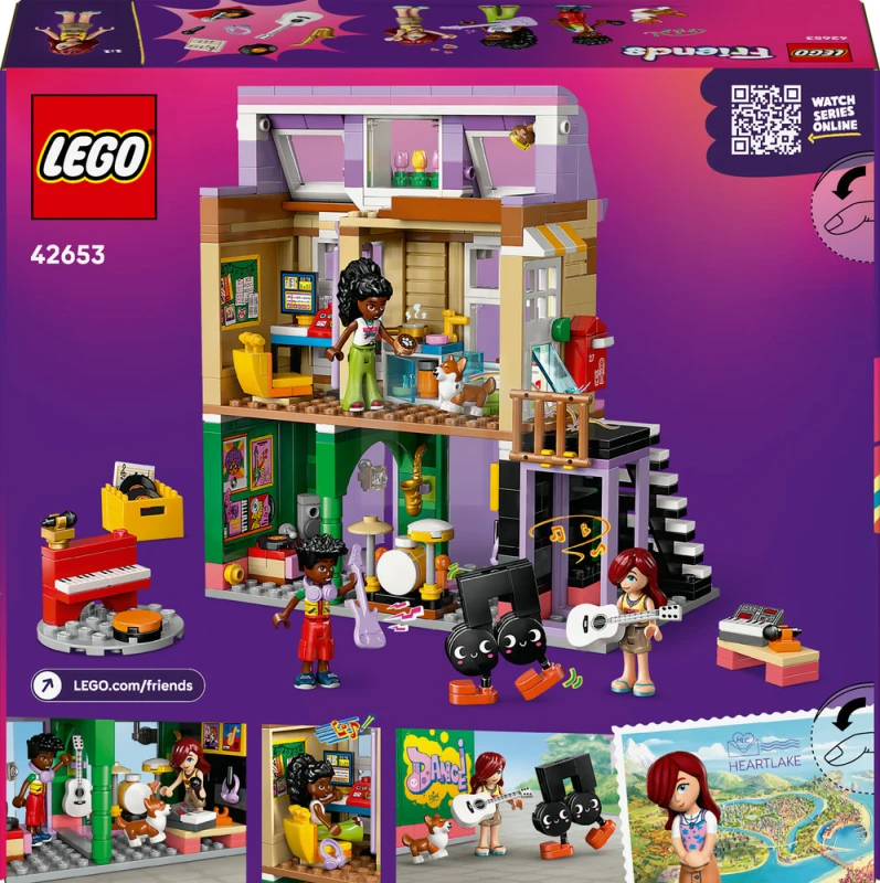 LEGO&reg; 42653 Tienda de Música y Apartamento
