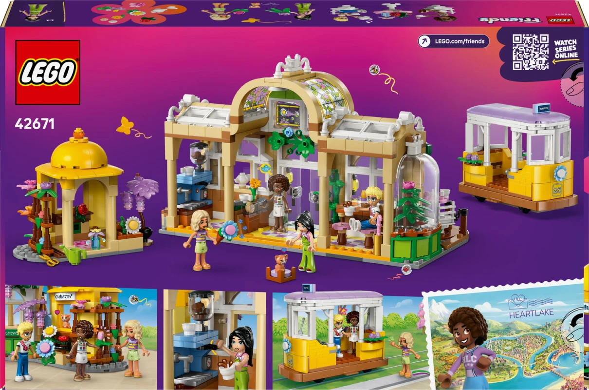 LEGO&reg; 42671 Plant Café & Flower Shop