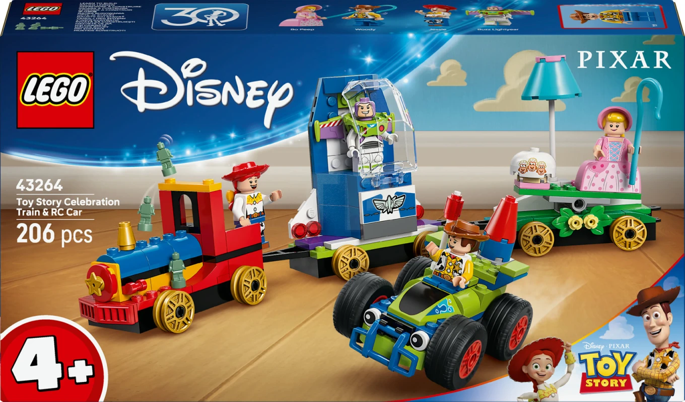 LEGO&reg; 43264 Toy Story Celebration Train & RC Car