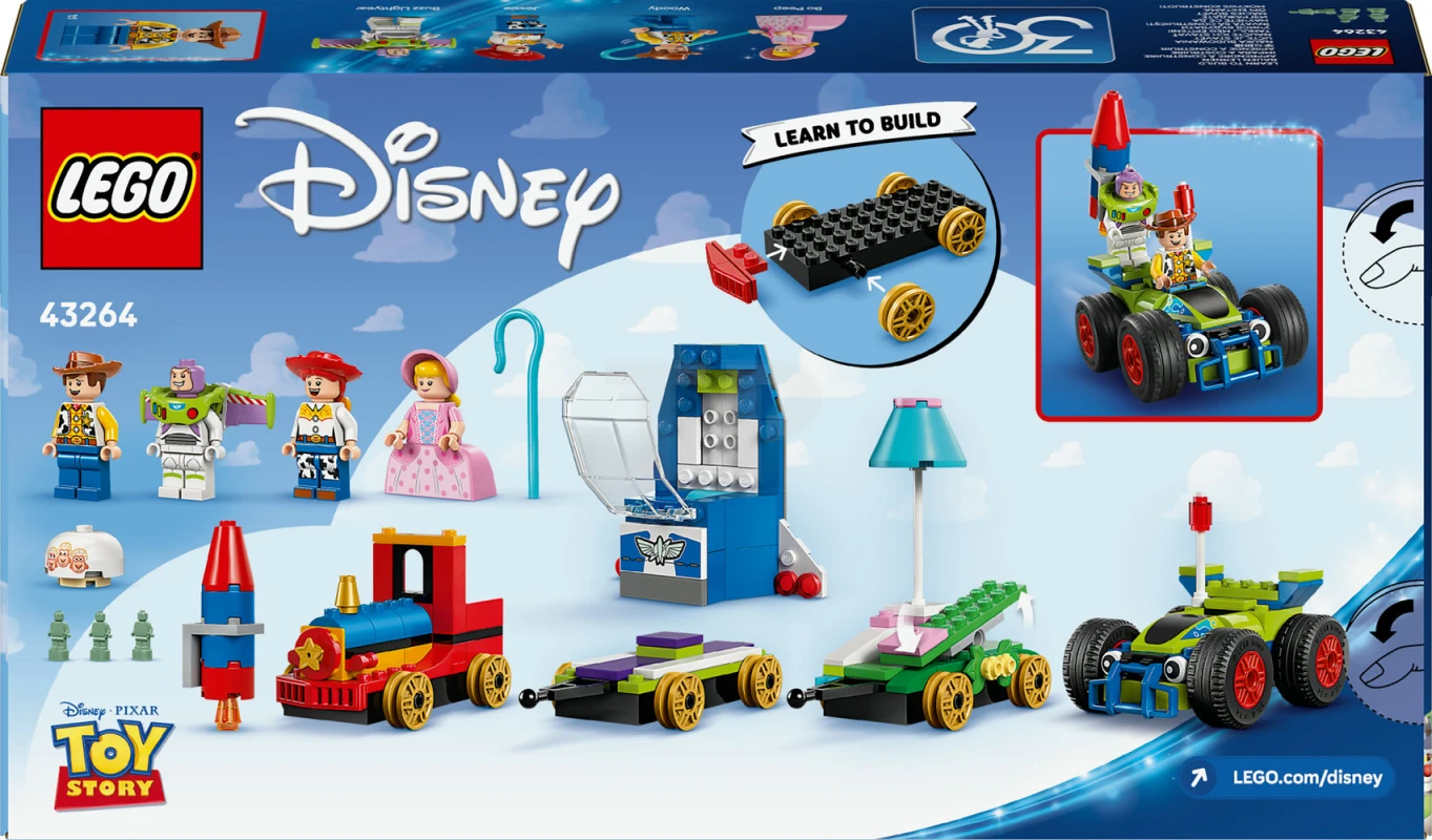 LEGO&reg; 43264 Toy Story Celebration Train & RC Car
