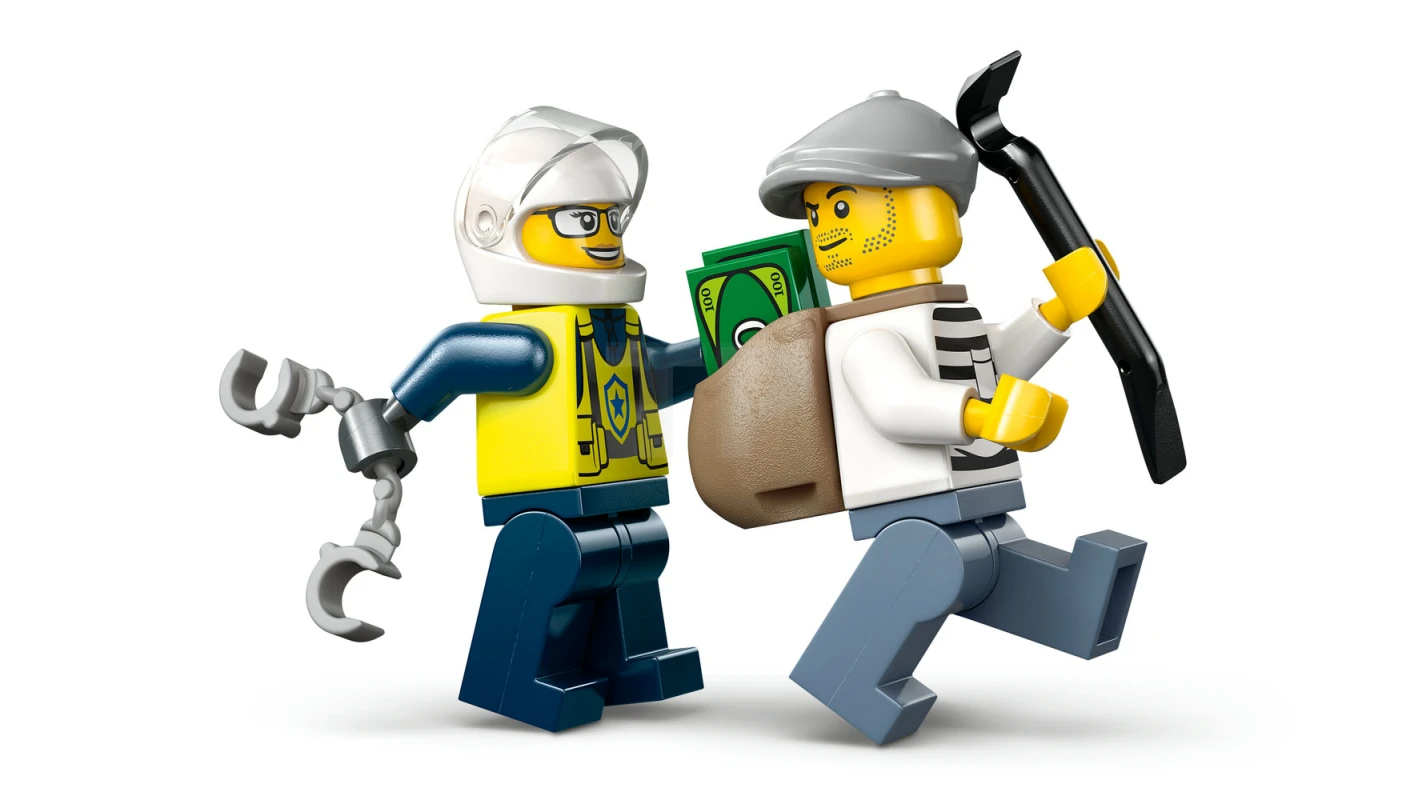 LEGO&reg; 60455 La course-poursuite en moto de police