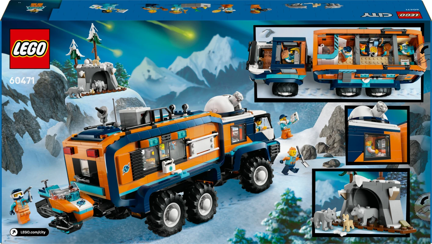 LEGO&reg; 60471 Laboratorio Científico Móvil de los Exploradores Árticos