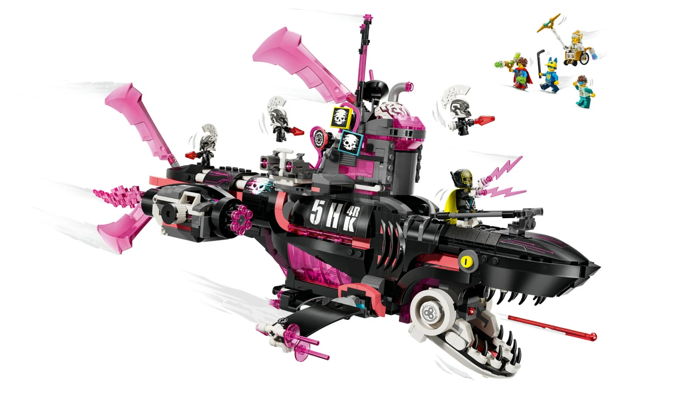 LEGO&reg; 71500 Submarino-Tiburón de las Pesadillas