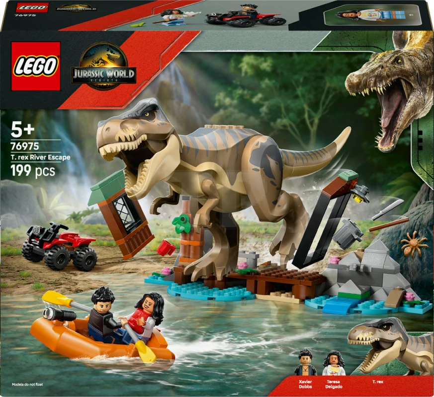 LEGO&reg; 76975 T. rex River Escape