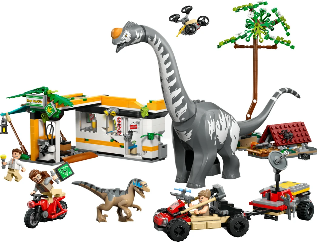 LEGO&reg; 76973 Raptor & Titanosaurus Tracking Mission