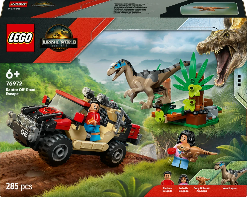 LEGO&reg; 76972 Raptor Off-Road Escape