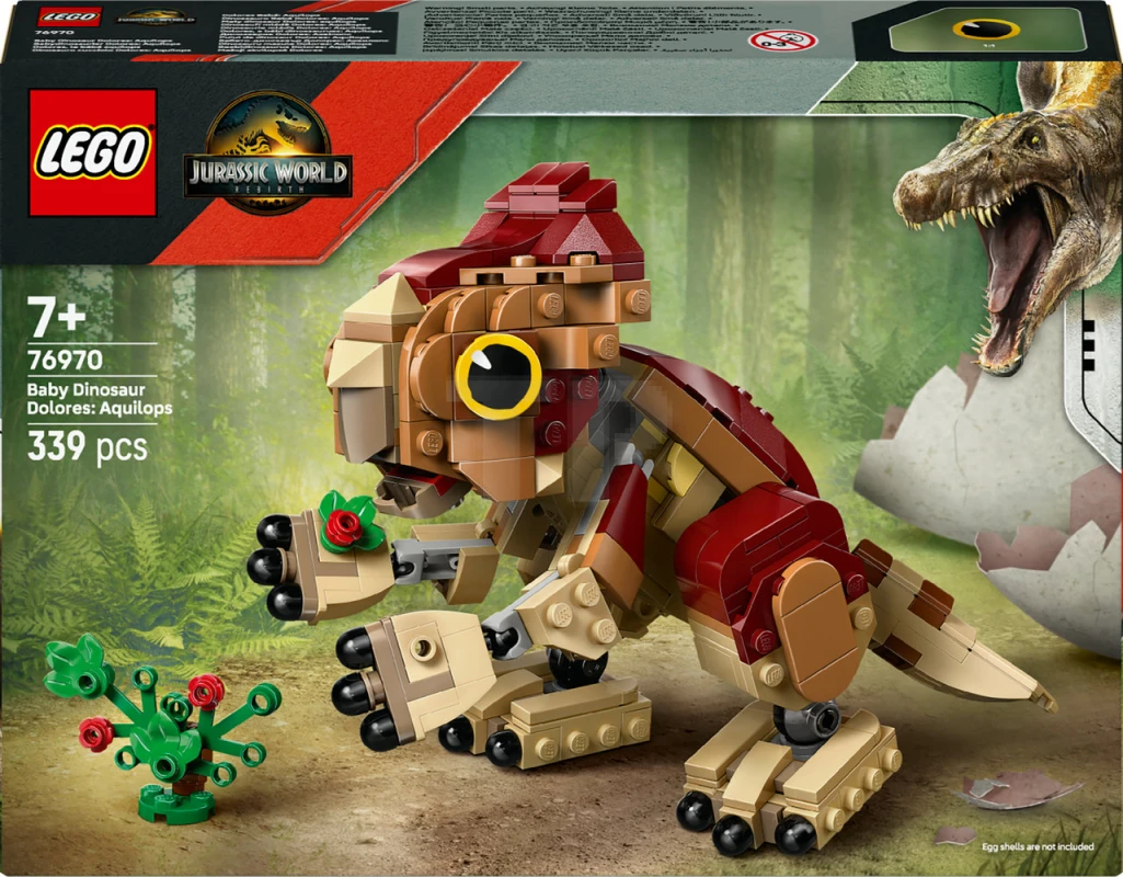 LEGO&reg; 76970 Baby Dinosaur Dolores: Aquilops