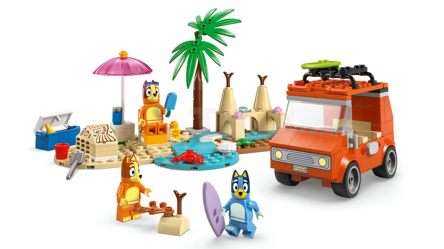 LEGO&reg; 11202 Bluey's Beach & Family Car Trip