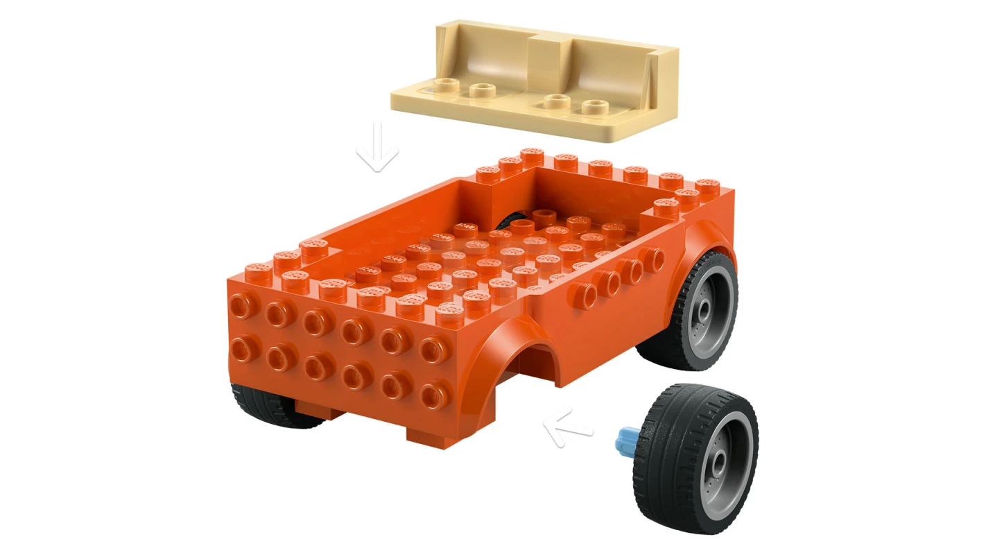 LEGO&reg; 11202 Bluey's Beach & Family Car Trip