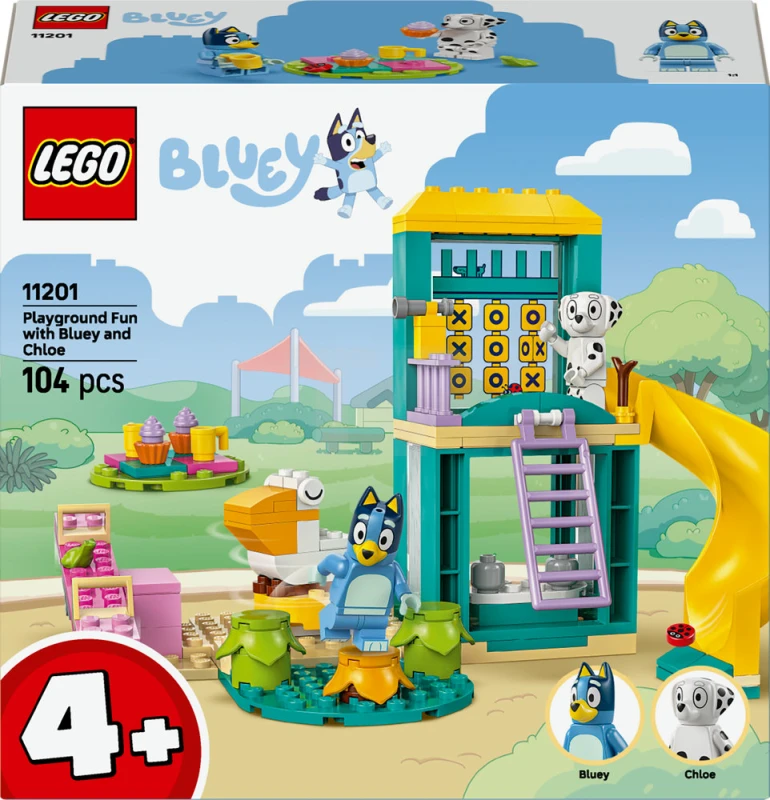 LEGO&reg; 11201 Bluey et Chloe à l’aire de jeux
