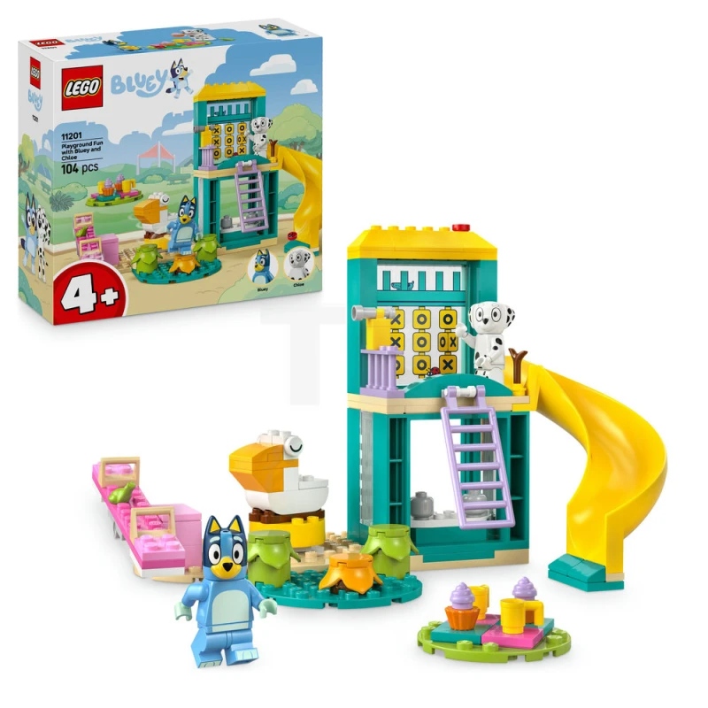 LEGO&reg; 11201 Bluey et Chloe à l’aire de jeux