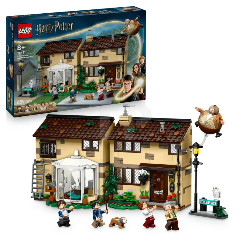 LEGO&reg; 76451 Privet Drive: Aunt Marge's Visit