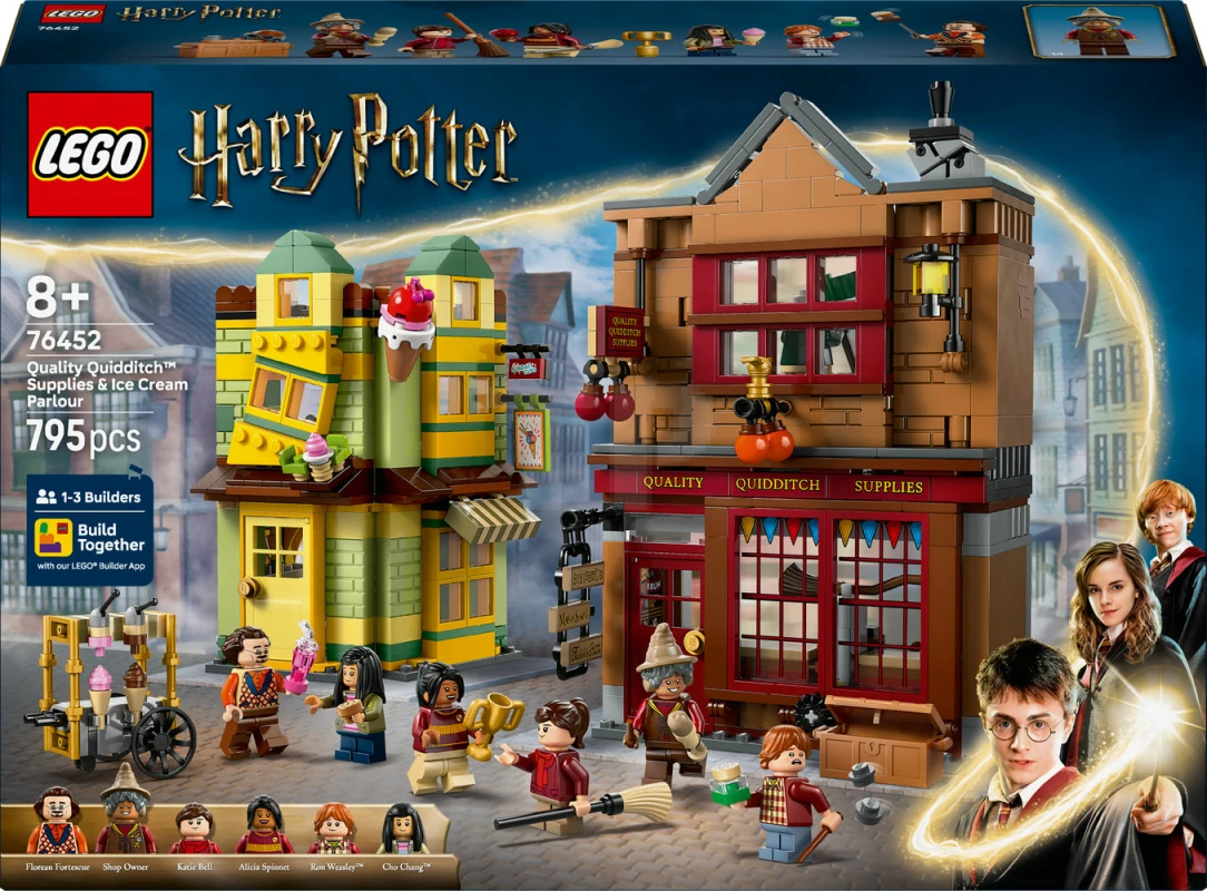 LEGO&reg; 76452 Accessori di Prima Qualità per il Quidditch e Gelateria