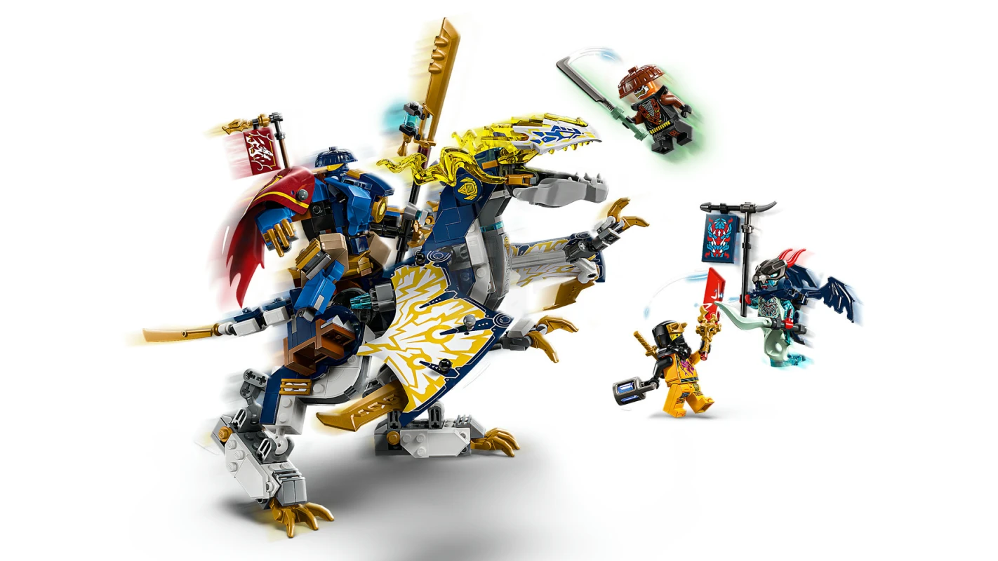 LEGO&reg; 71843 Meca de Rogue y Dragón