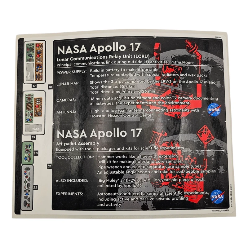 LEGO&reg; 6504971 - Sticker for Set 42182 - Sheet 2