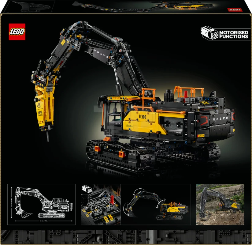 LEGO&reg; 42215 Volvo EC500 Hybrid Excavator