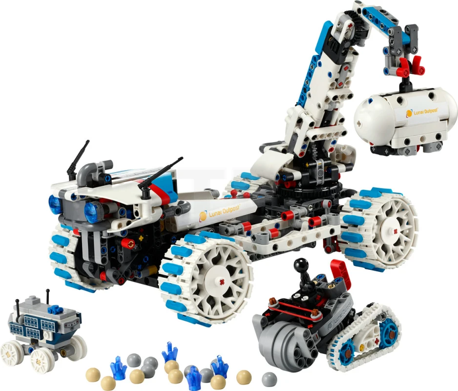 LEGO&reg; 42211 Lunar Outpost® Moon Rover Space Vehicle