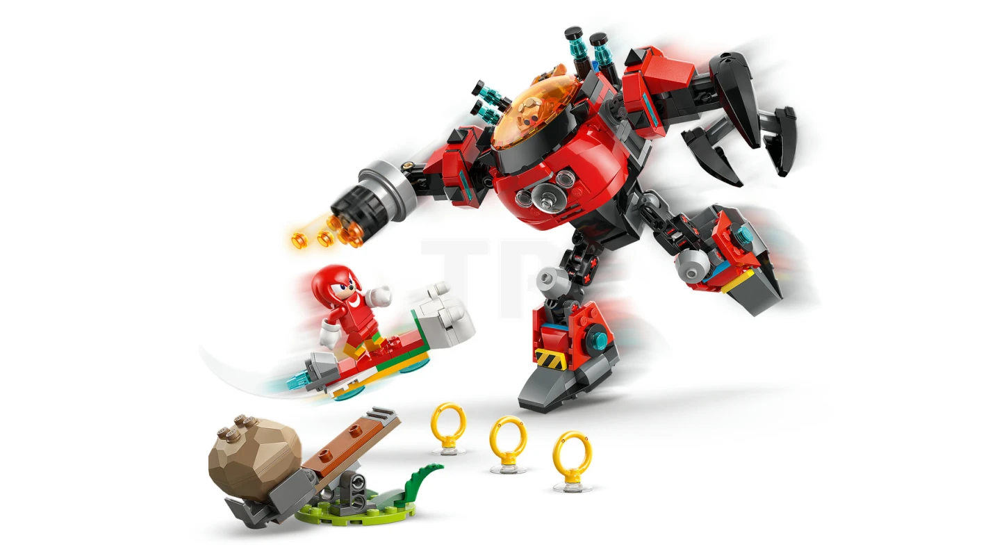 LEGO&reg; 77005 Knuckles vs. Dr. Eggman Egg Crusher Mech