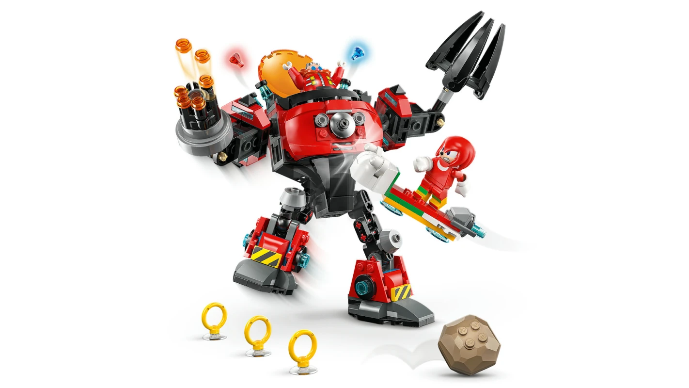 LEGO&reg; 77005 Knuckles vs. Dr. Eggman Egg Crusher Mech