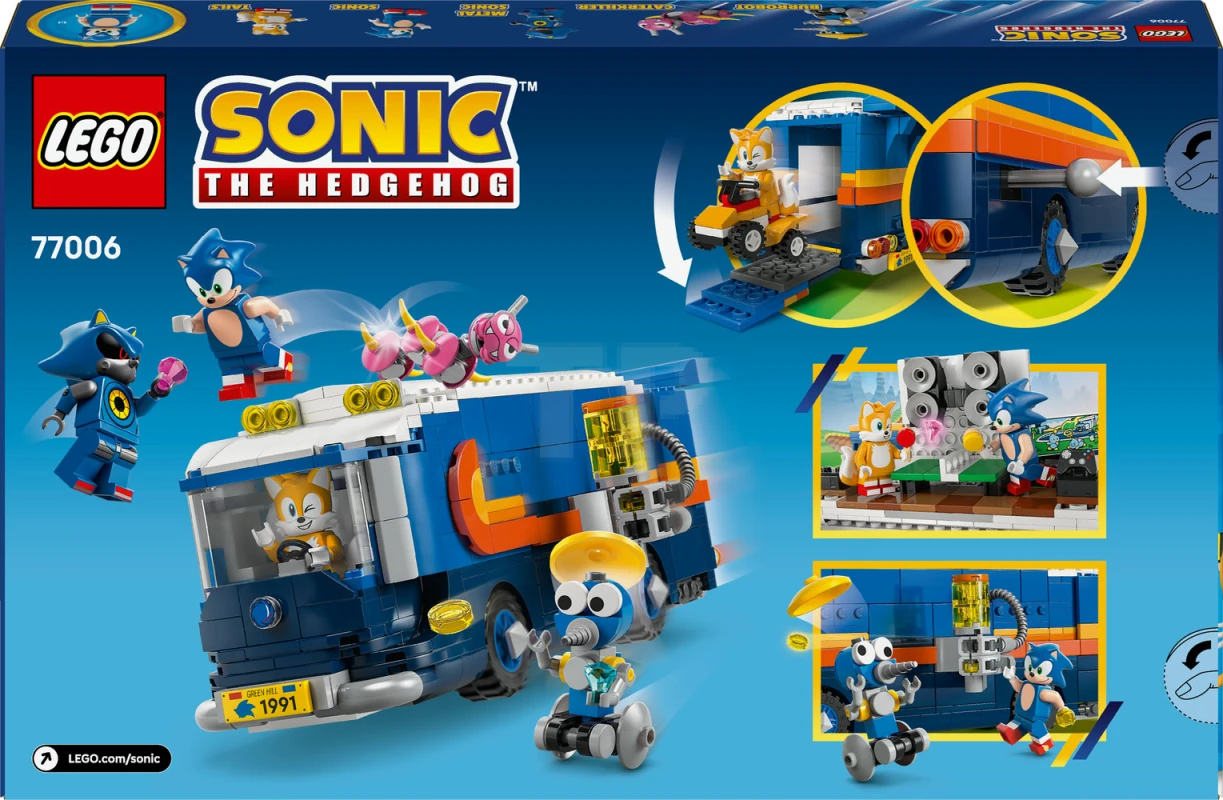 LEGO&reg; 77006 Team Sonic Command Truck